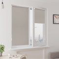 Рулонные шторы открытого типа на створку Umbra Blackout grey